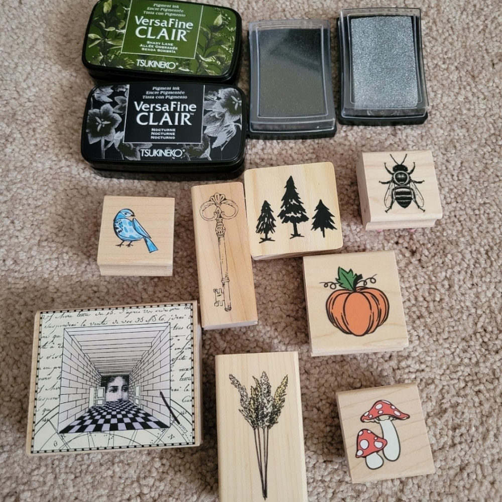 Rubber stamps lot
